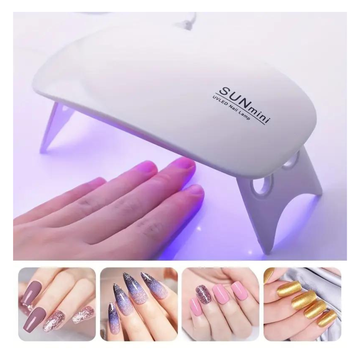 Lámpara de Uñas Mini Portátil UV LED