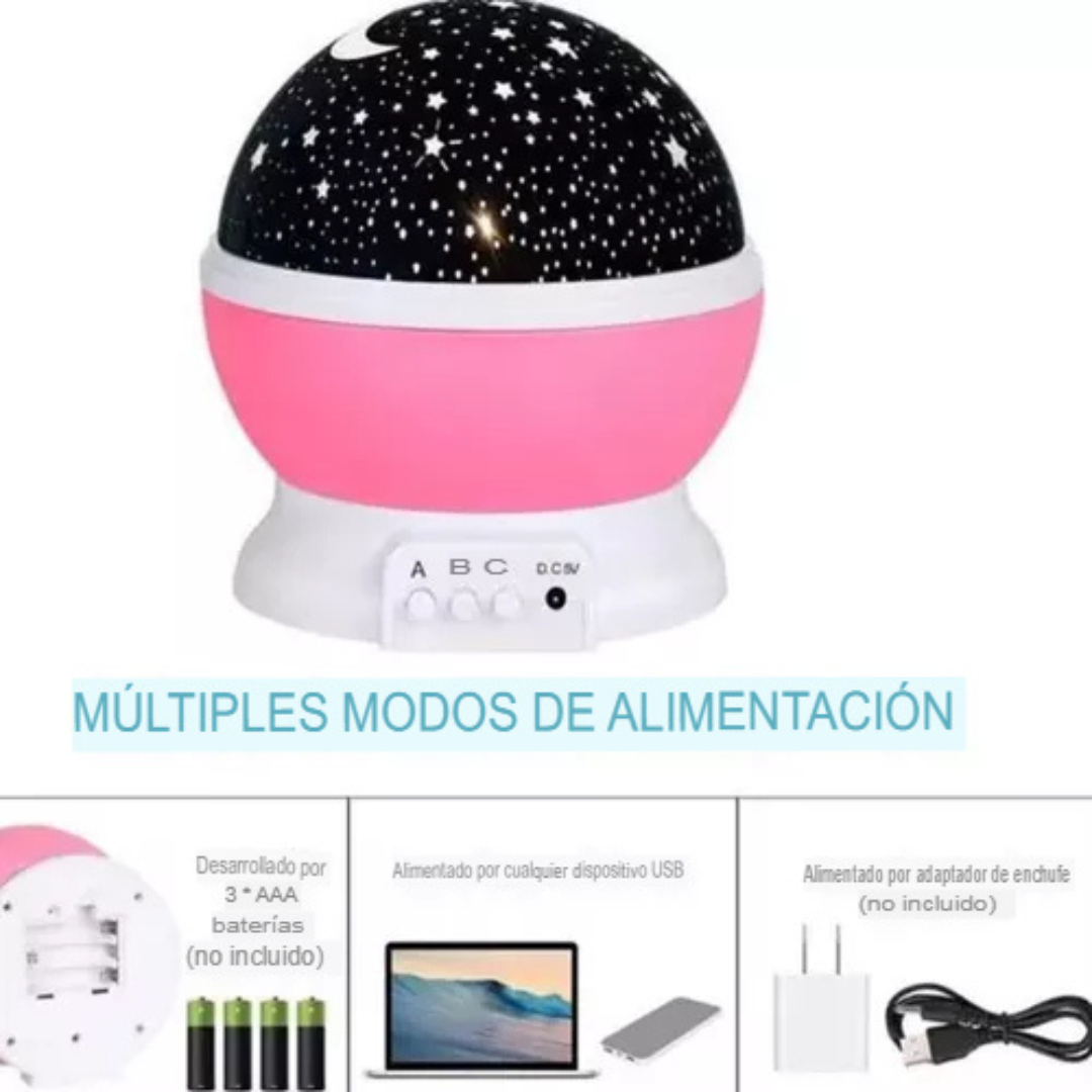 Proyector Estelar LED - Luces Mágicas para tu Espacio ✨🌙