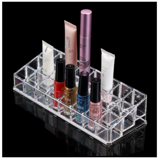 Organizador Maquillaje Acrílico 3 Líneas