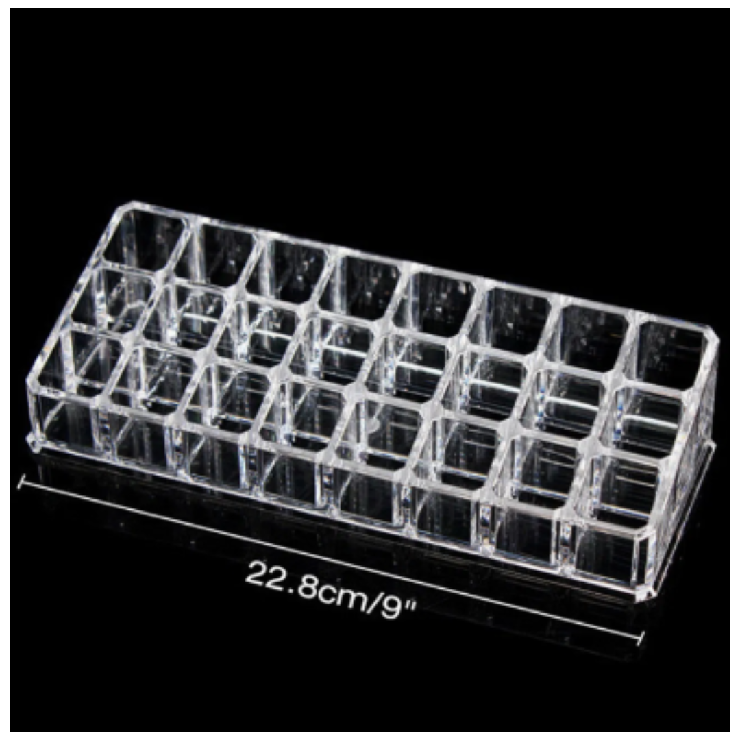 Organizador Maquillaje Acrílico 3 Líneas