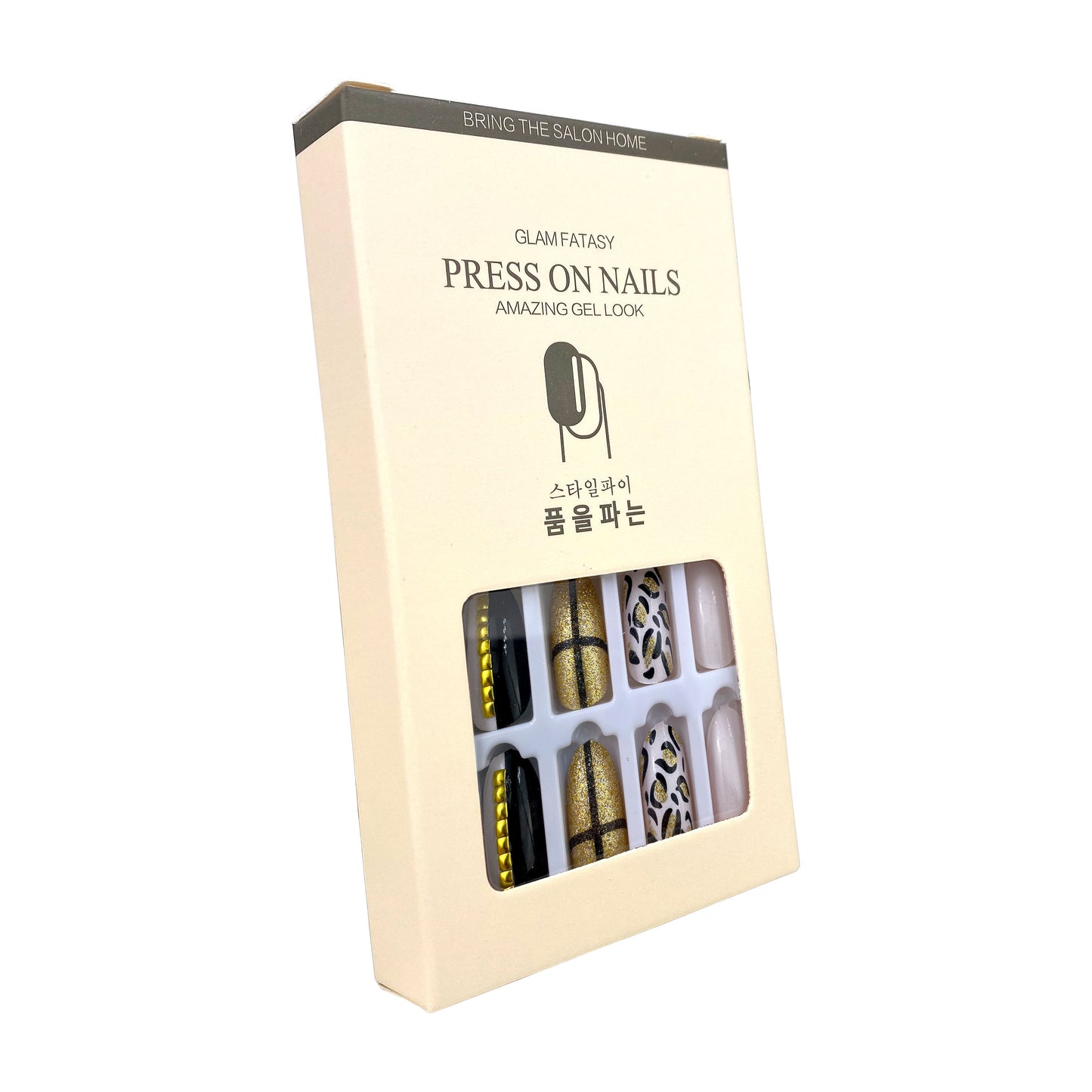 Press On Manicure Kit Uñas Postizas 24
