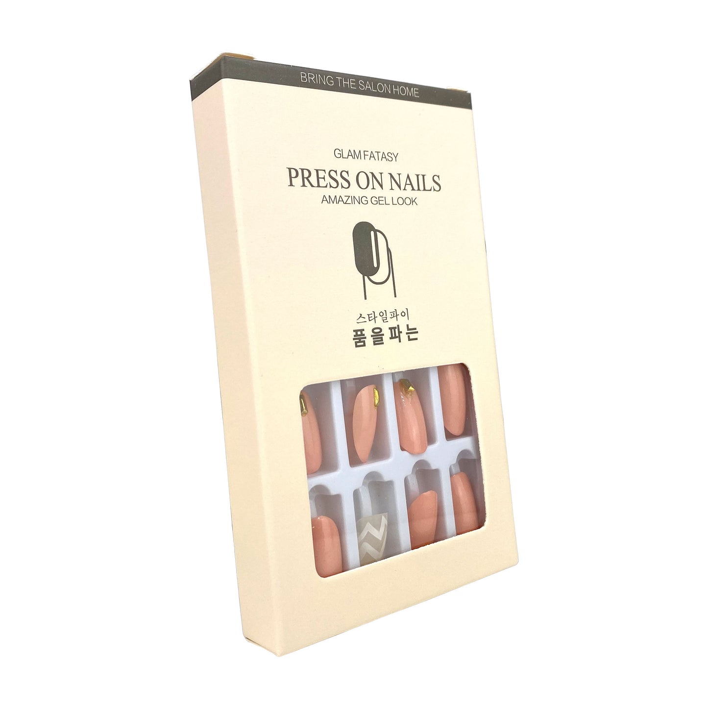 Press On Manicure Kit Uñas Postizas 24