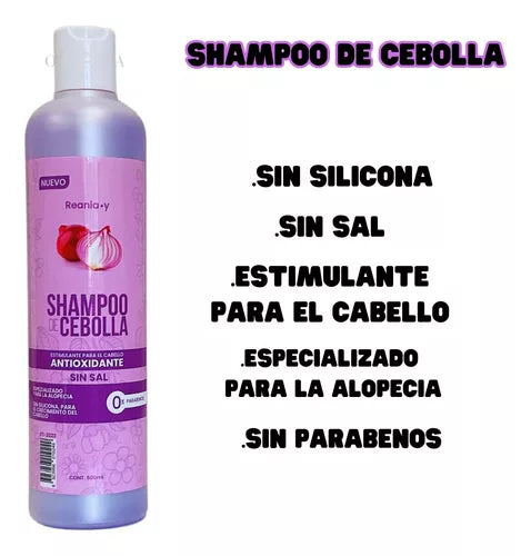 Shampoo  De Cebolla Crecimiento